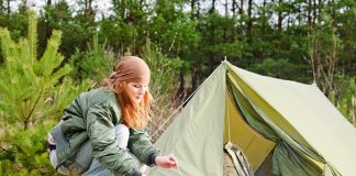 Biwakowanie pod namiotem w górach