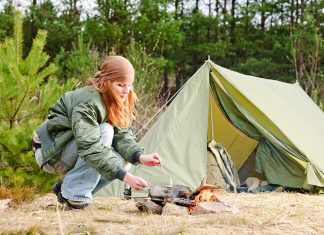 Biwakowanie pod namiotem w górach